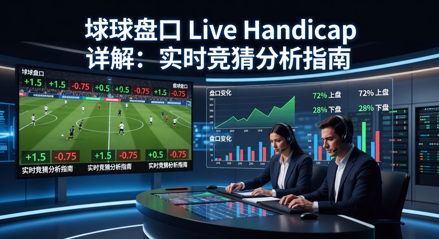 滚球盘口 live handicap 实时盘口阅读与判断