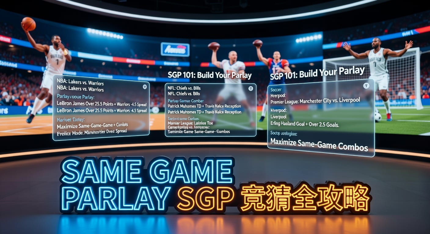 超级过关 same game parlay SGP 玩法解析