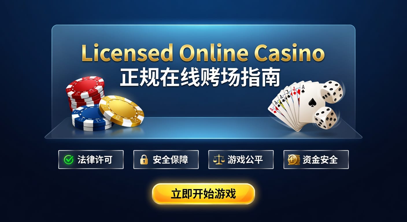 正规在线赌场 licensed online casino 识别与选择指南