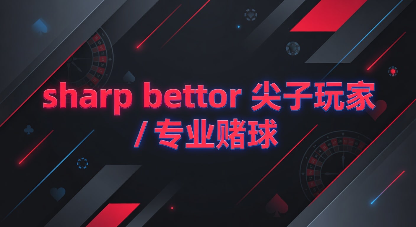 sharp bettor 尖子玩家 / 专业赌球：J9体育娱乐官网识别方法与实战边界
