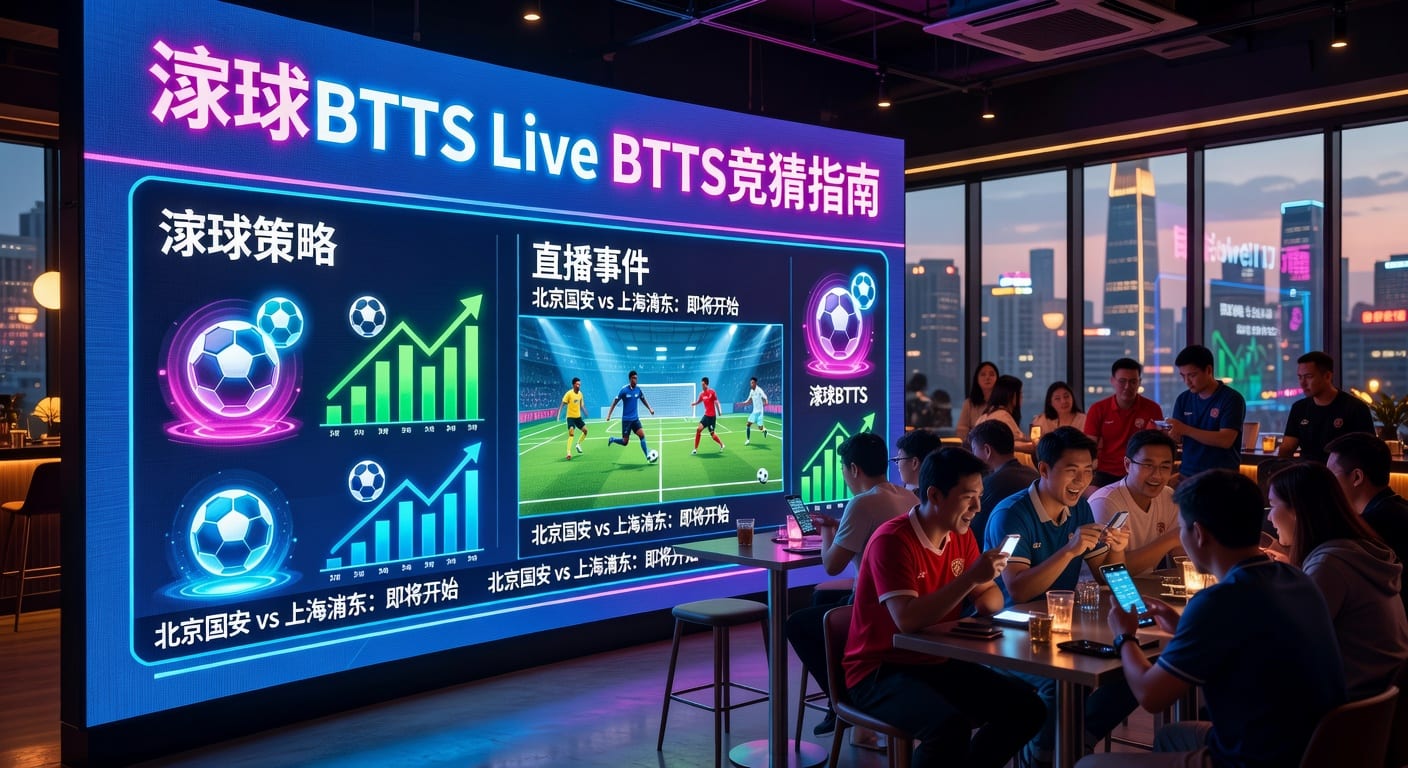 滚球BTTS live BTTS 实时判断与进球机会分析